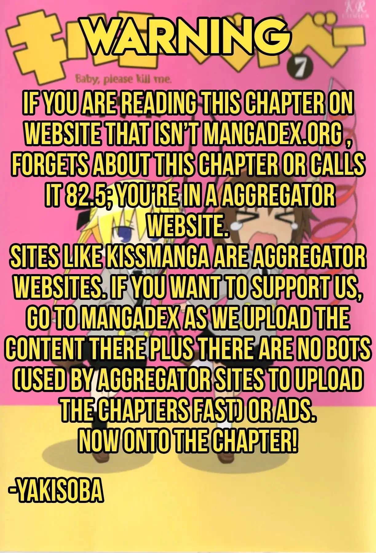 Kill Me Baby Chapter 82.5 page 1