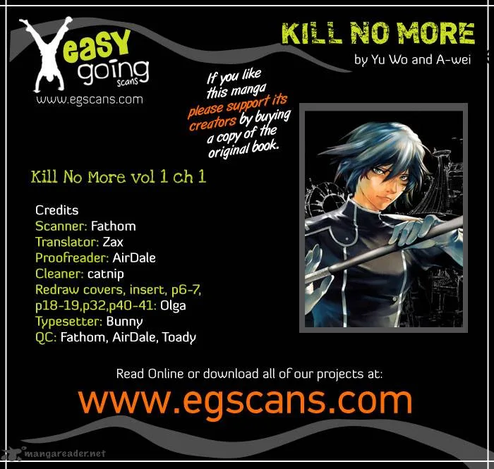 Kill No More Chapter 1 page 1