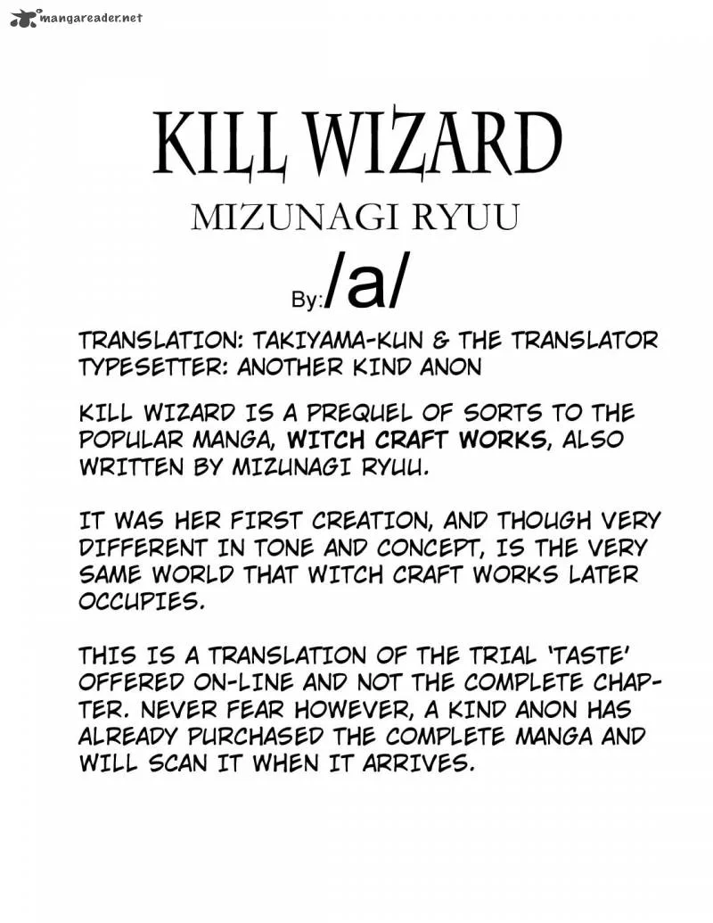Kill Wizard Chapter 1 page 2