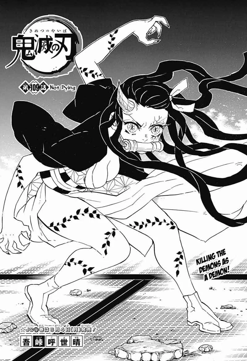 Kimetsu no Yaiba Chapter 109 page 1