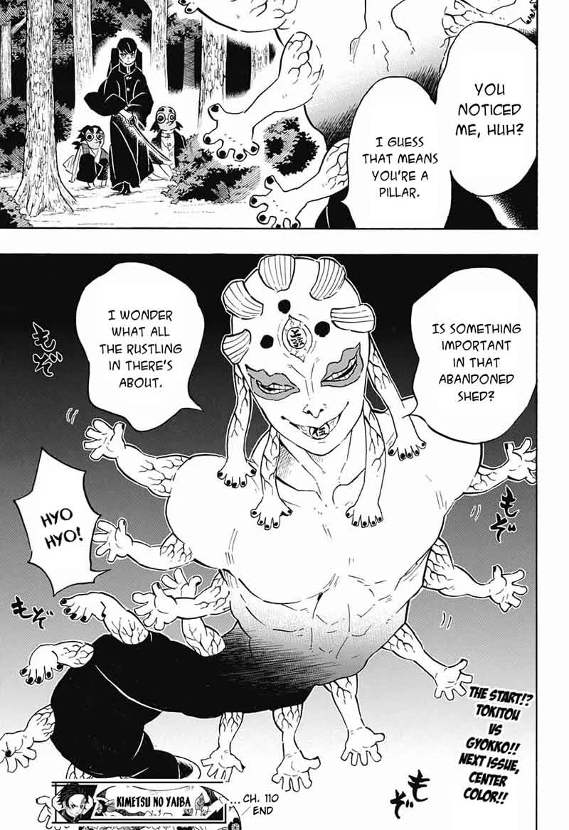 Kimetsu no Yaiba Chapter 110 page 19
