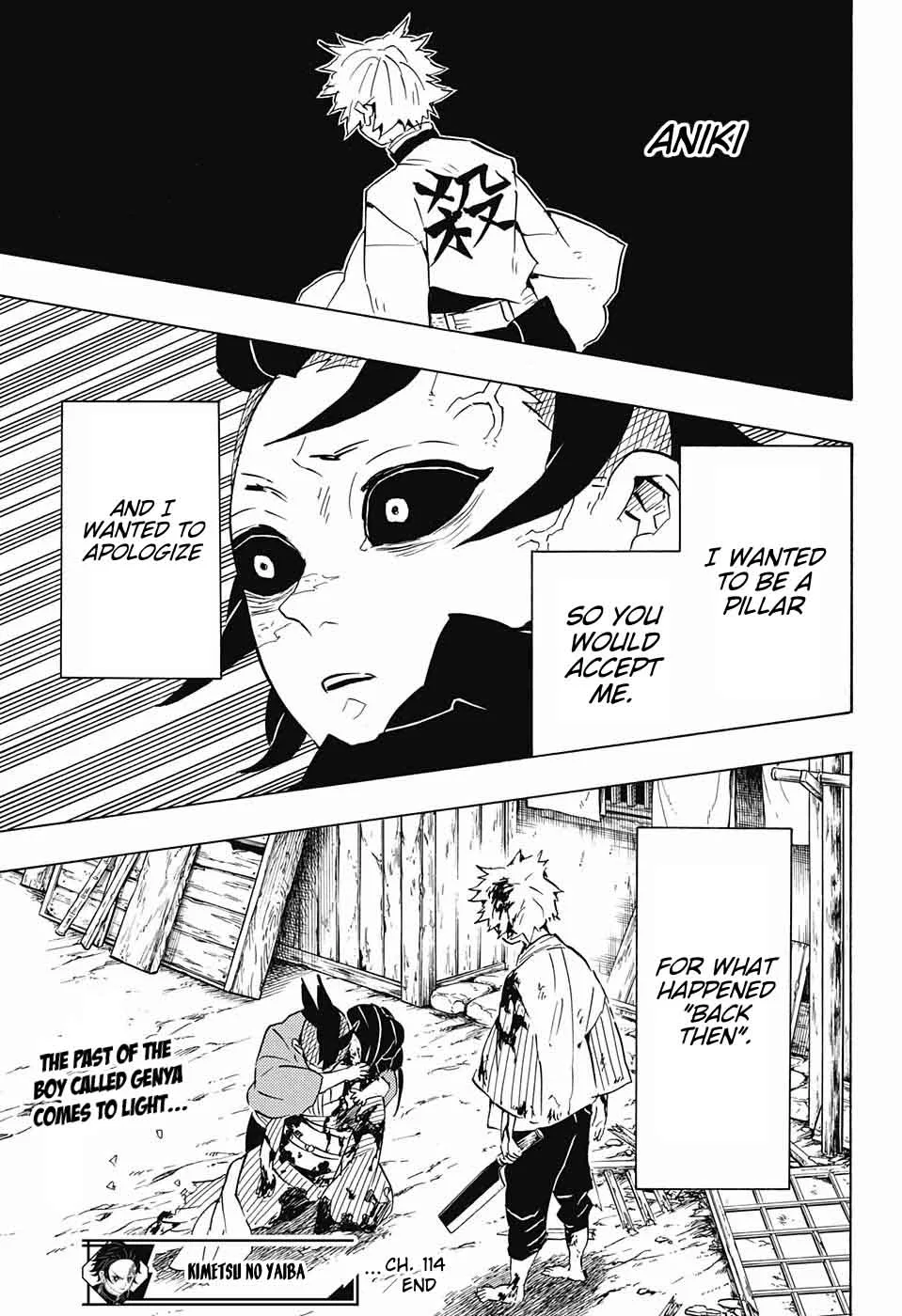 Kimetsu no Yaiba Chapter 114 page 19