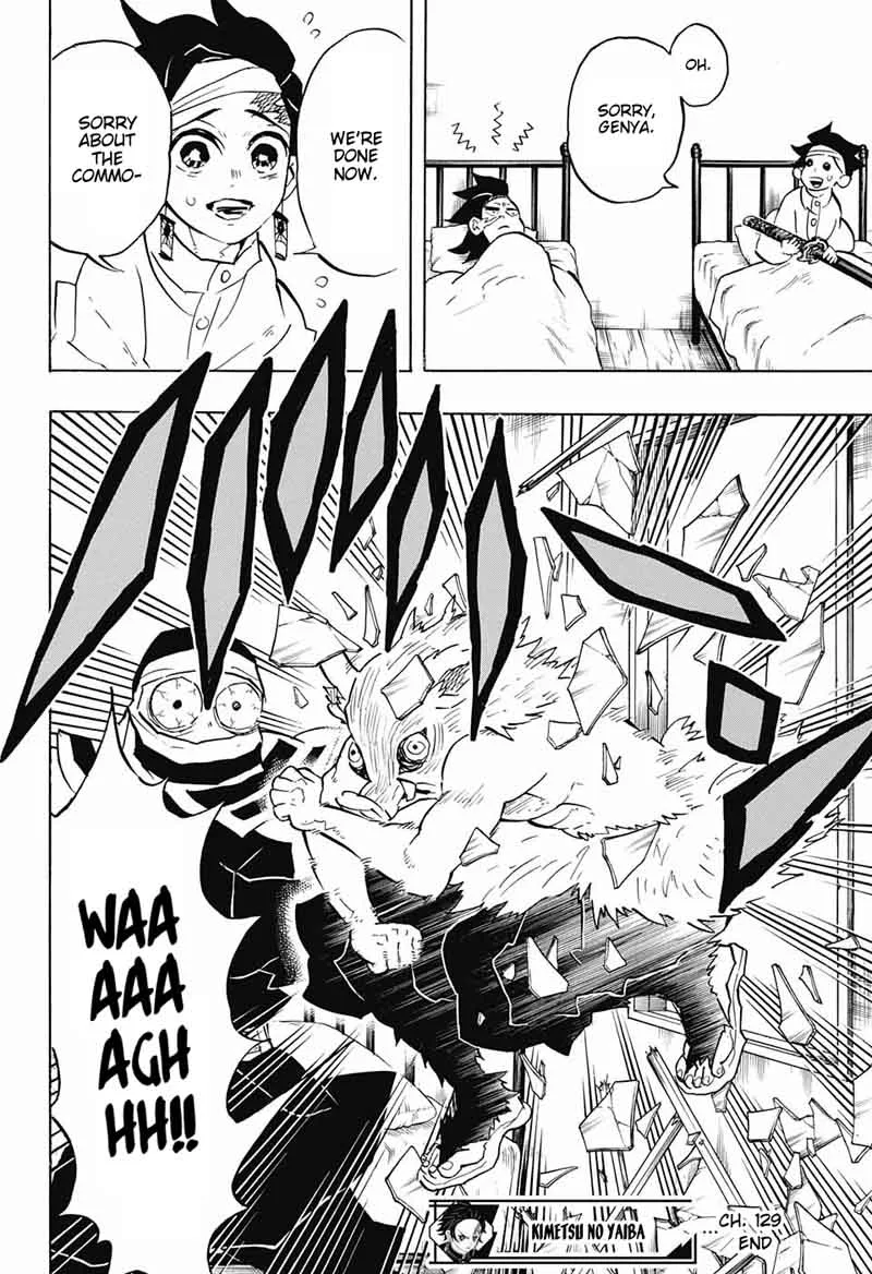 Kimetsu no Yaiba Chapter 129 page 18