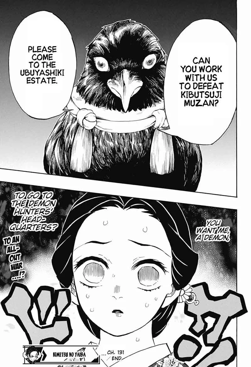 Kimetsu no Yaiba Chapter 131 page 21