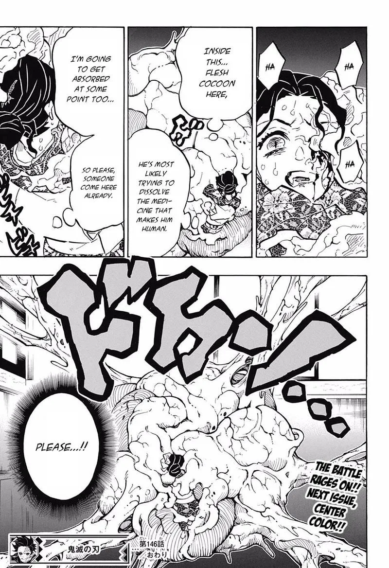 Kimetsu no Yaiba Chapter 146 page 19
