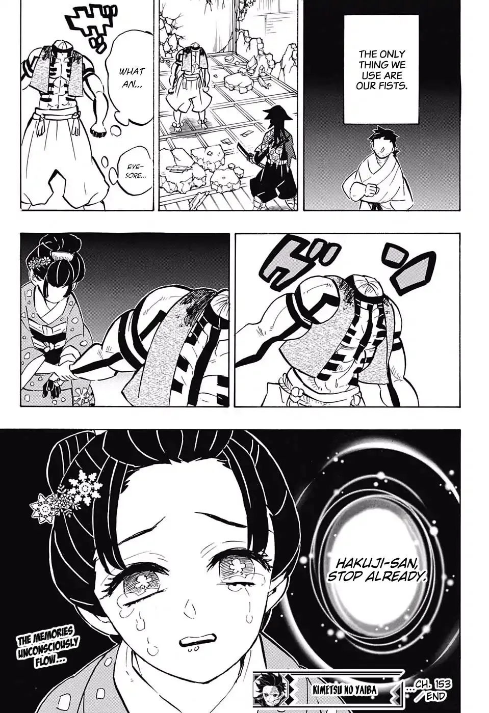 Kimetsu no Yaiba Chapter 153 page 19