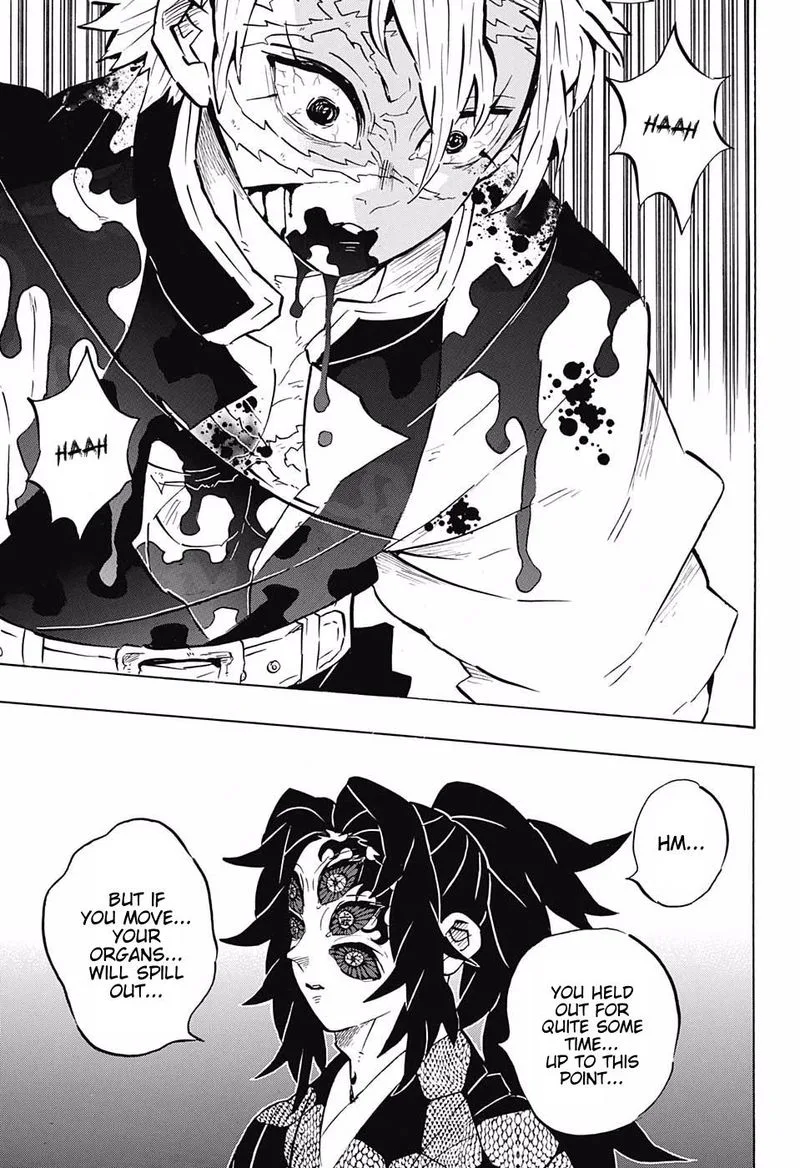 Kimetsu no Yaiba Chapter 167 page 17