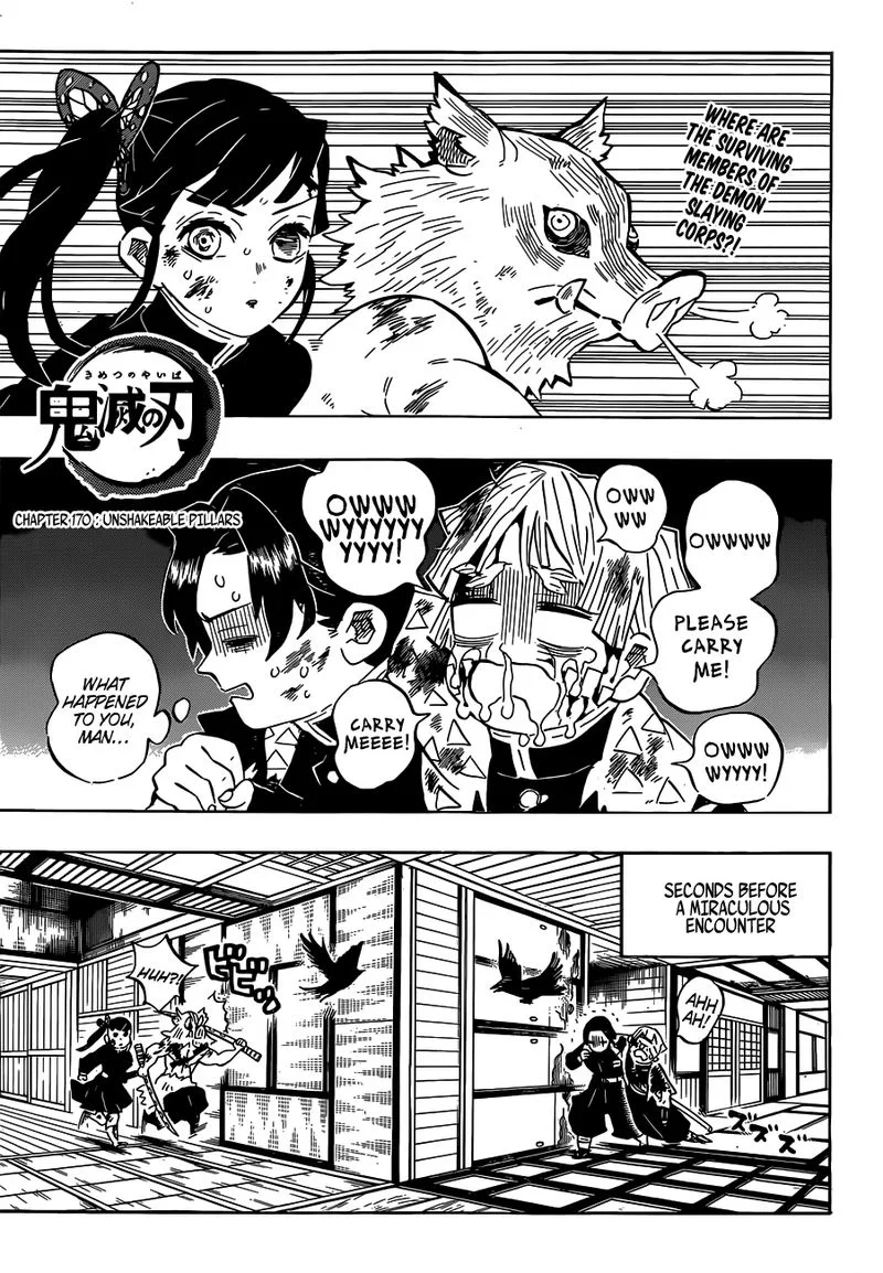 Kimetsu no Yaiba Chapter 170 page 1