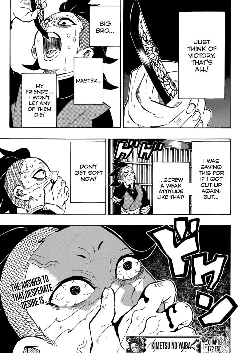 Kimetsu no Yaiba Chapter 172 page 19