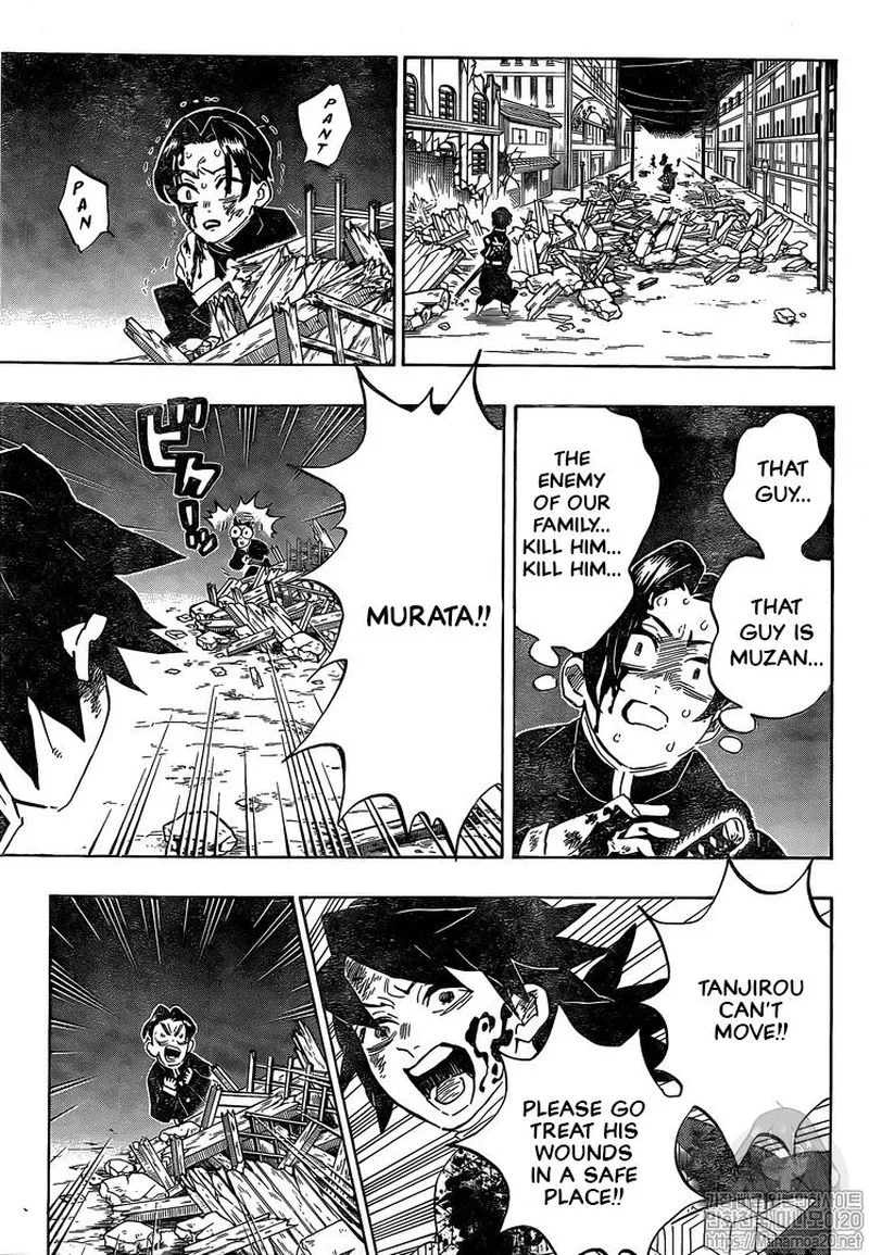 Kimetsu no Yaiba Chapter 185 page 17