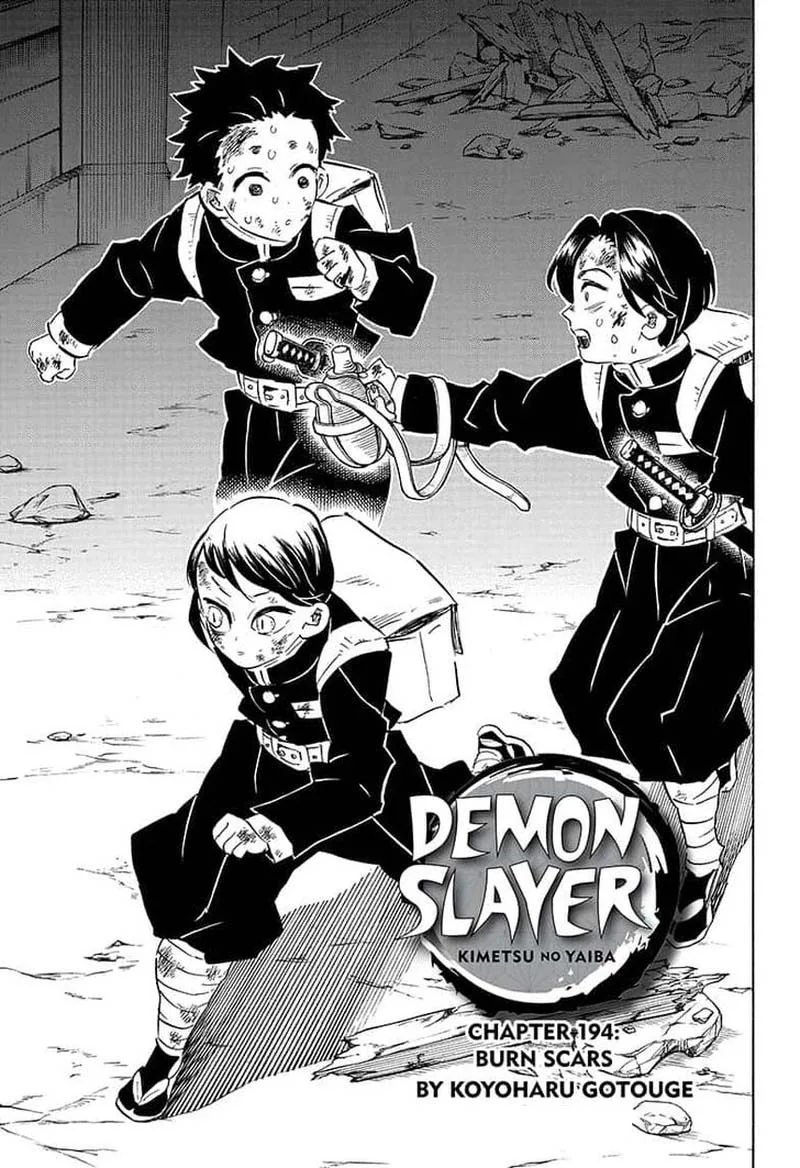 Kimetsu no Yaiba Chapter 194 page 1