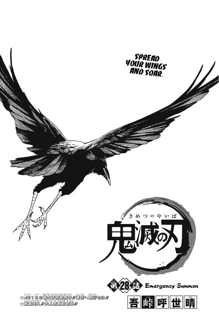 Kimetsu no Yaiba Chapter 28 page 1