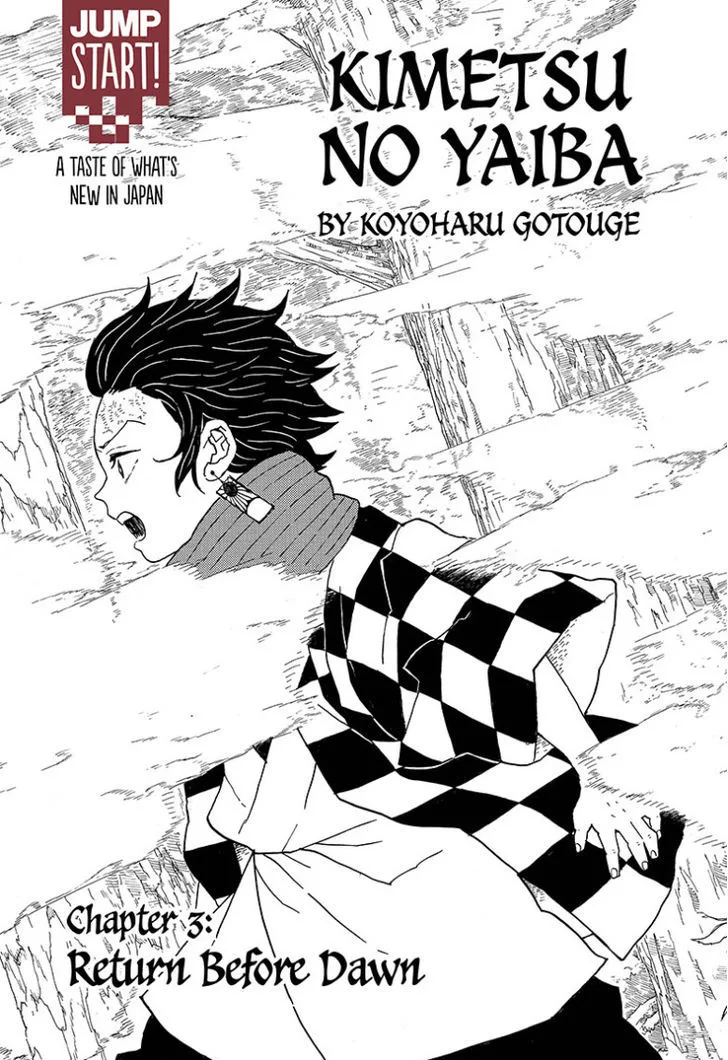 Kimetsu no Yaiba Chapter 3 page 1