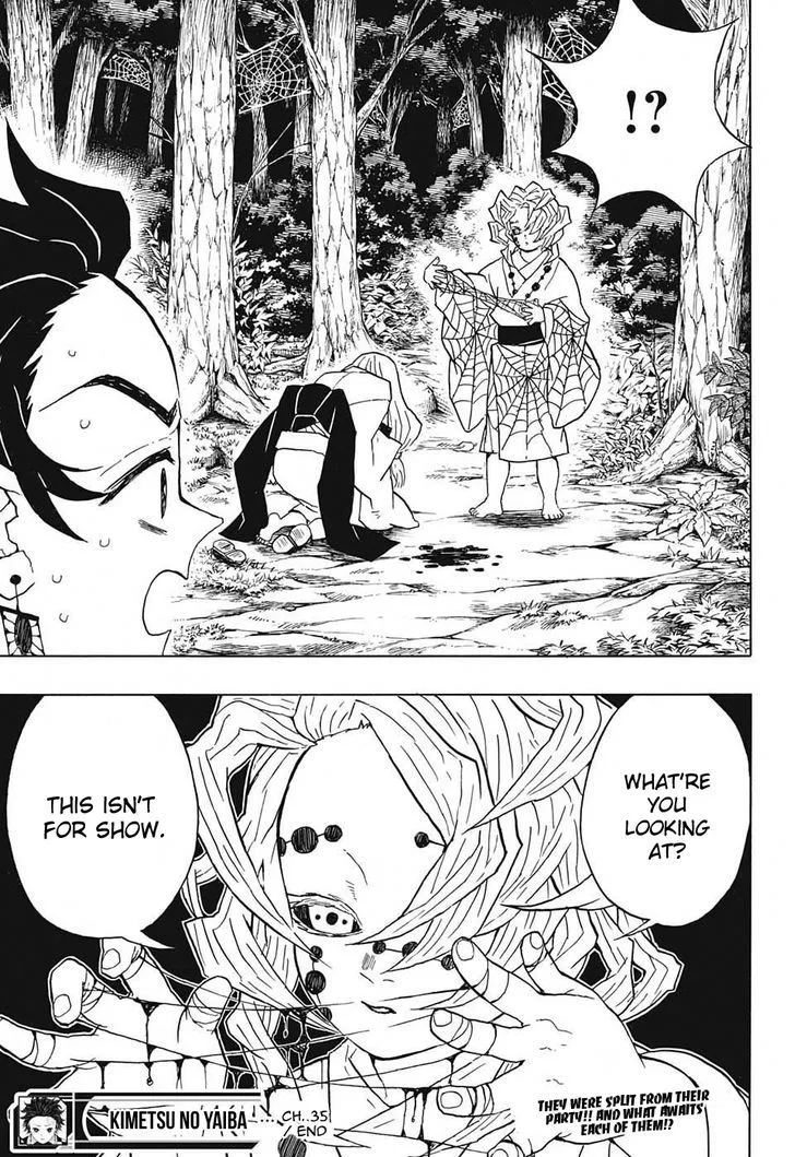 Kimetsu no Yaiba Chapter 35 page 19