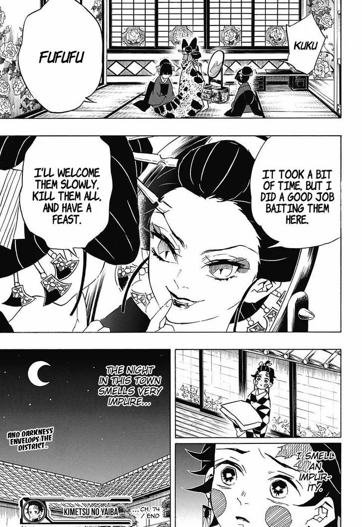 Kimetsu no Yaiba Chapter 74 page 19