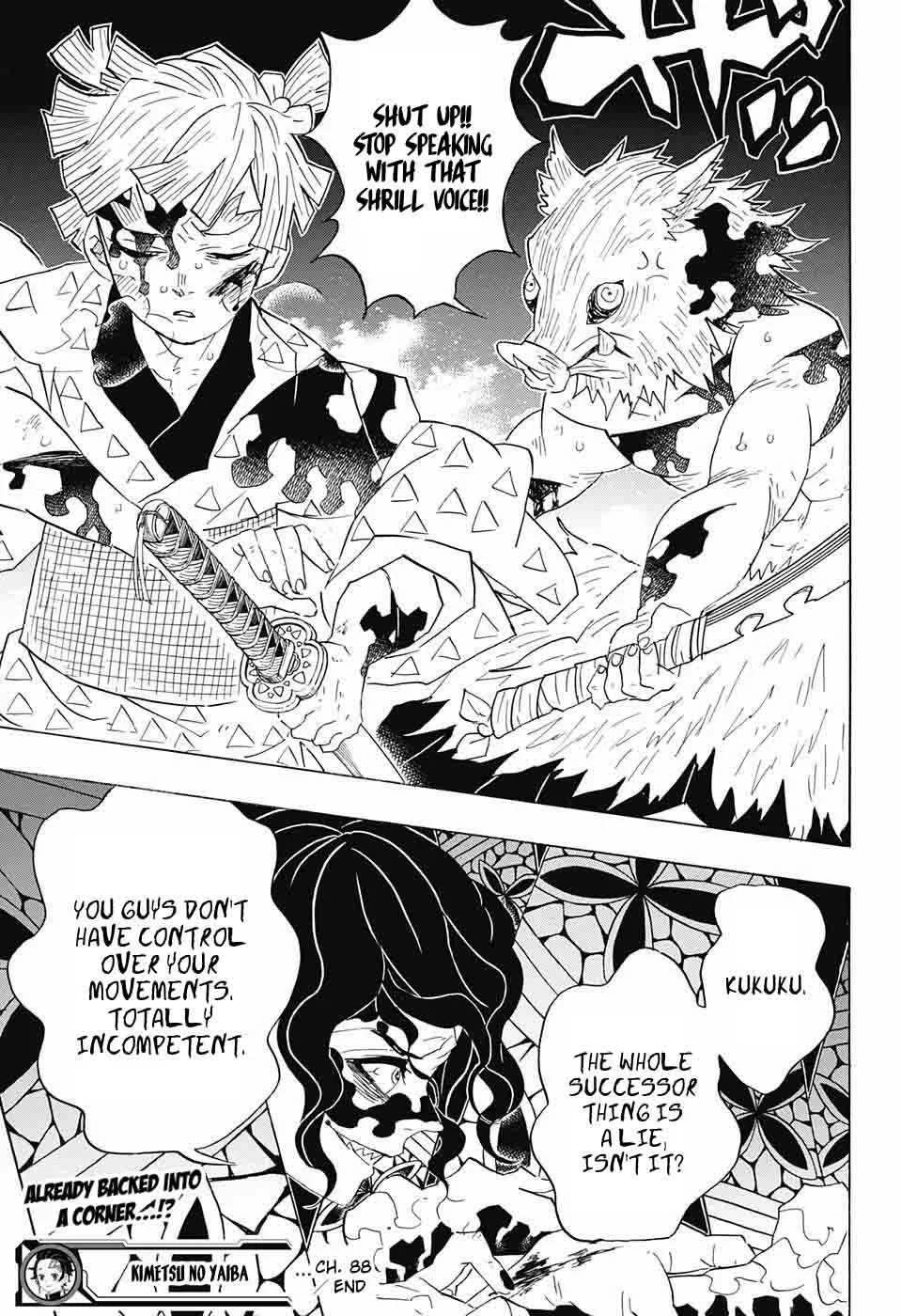 Kimetsu no Yaiba Chapter 88 page 19