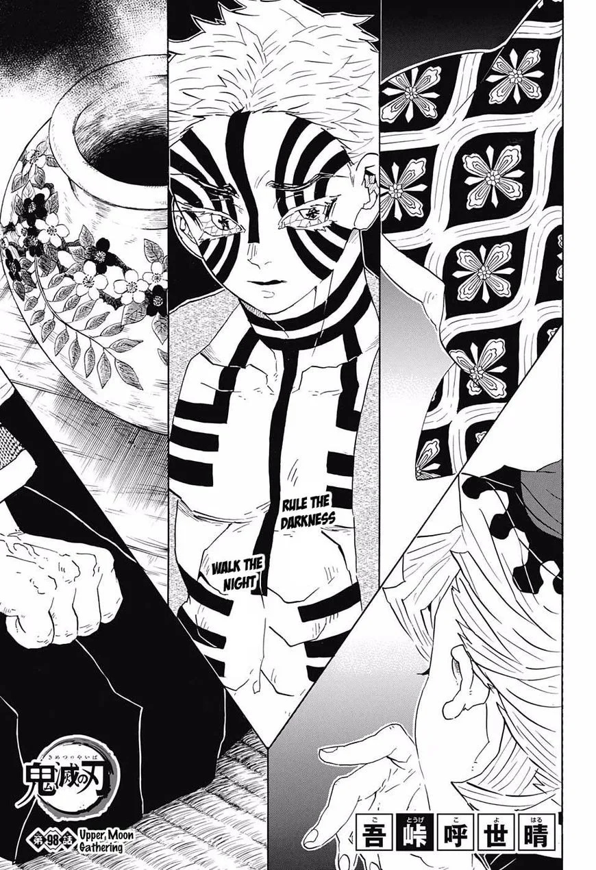 Kimetsu no Yaiba Chapter 98 page 1