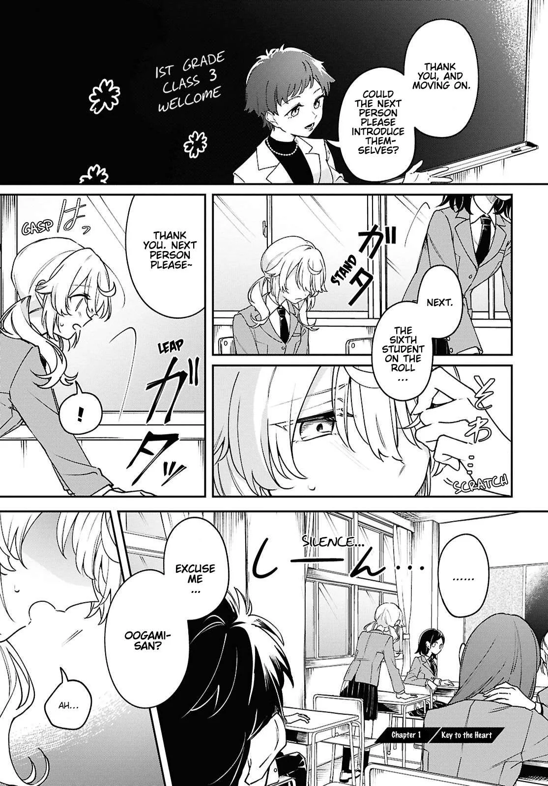 Kimi ga Hoeru Tame no Uta wo, Chapter 1 page 3