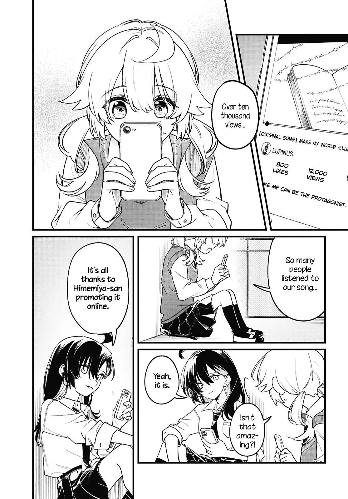 Kimi ga Hoeru Tame no Uta wo, Chapter 10 page 4