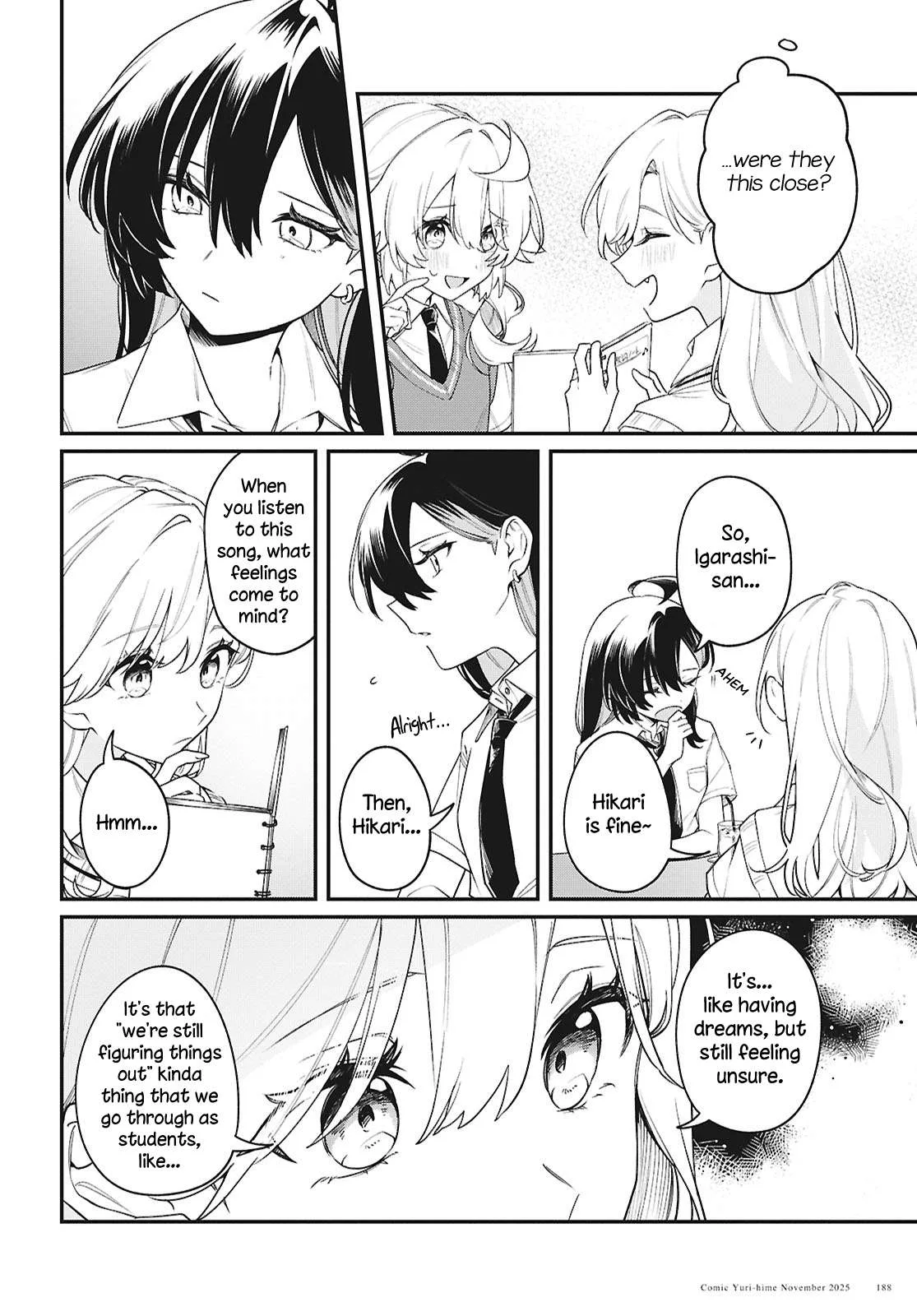 Kimi ga Hoeru Tame no Uta wo, Chapter 12 page 8