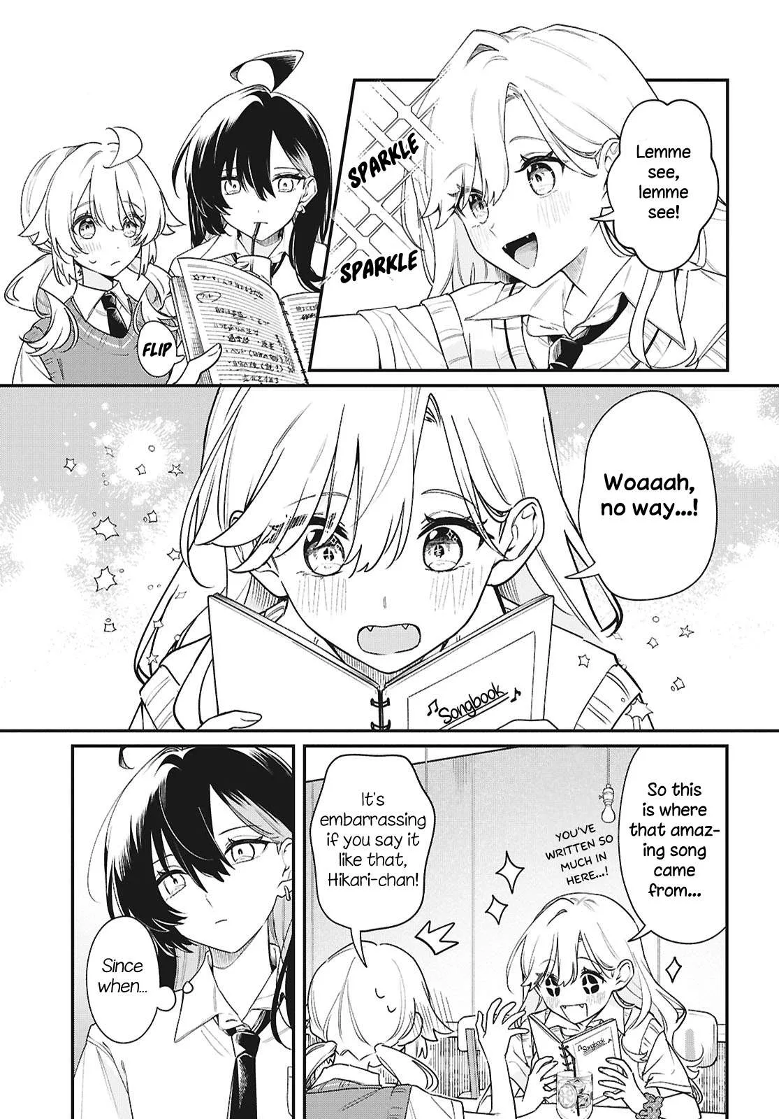 Kimi ga Hoeru Tame no Uta wo, Chapter 12 page 7