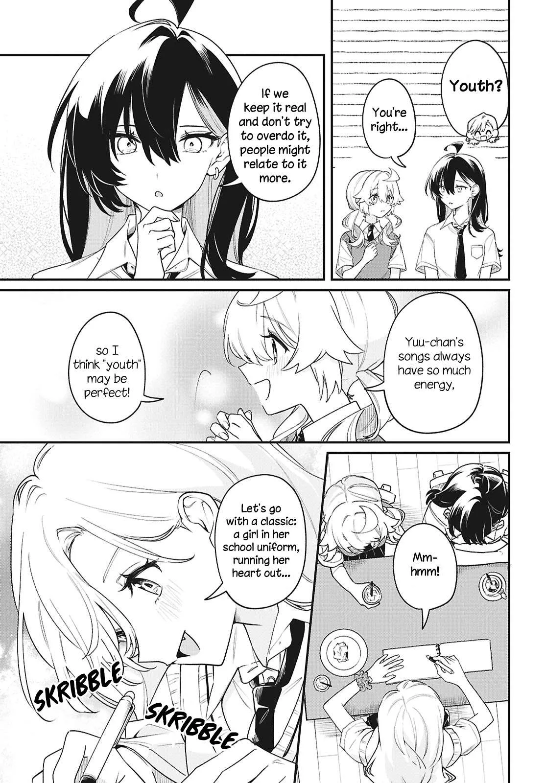 Kimi ga Hoeru Tame no Uta wo, Chapter 12 page 9