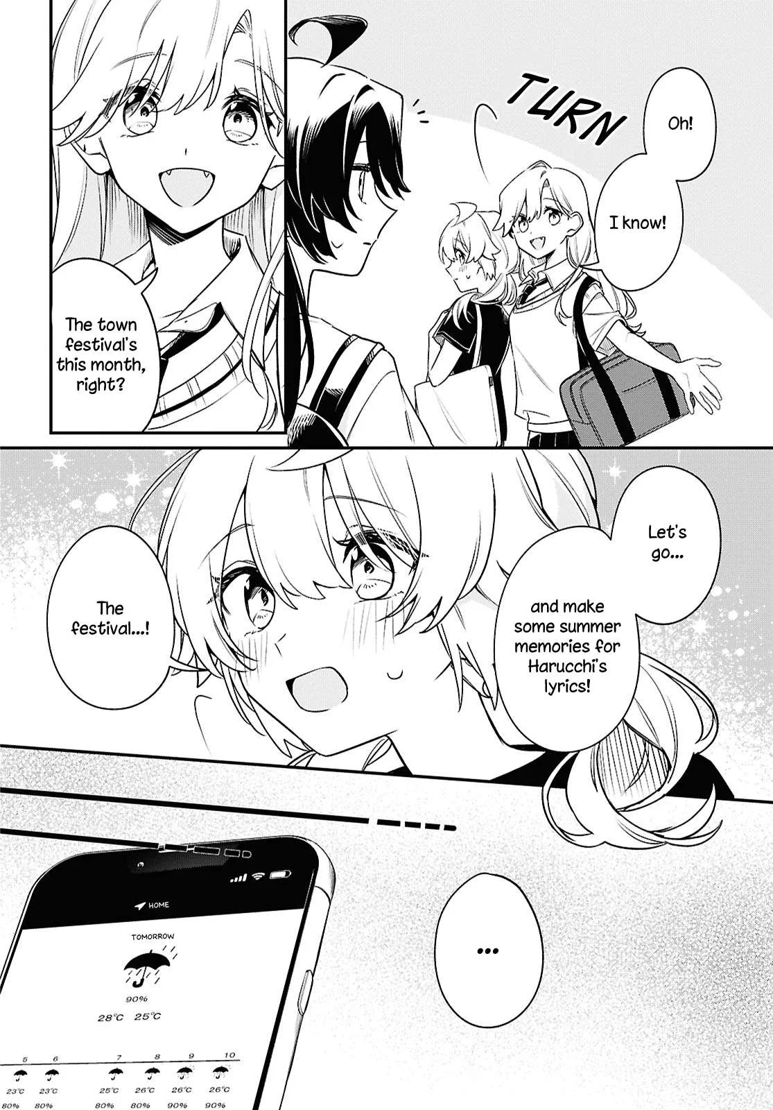 Kimi ga Hoeru Tame no Uta wo, Chapter 14 page 12