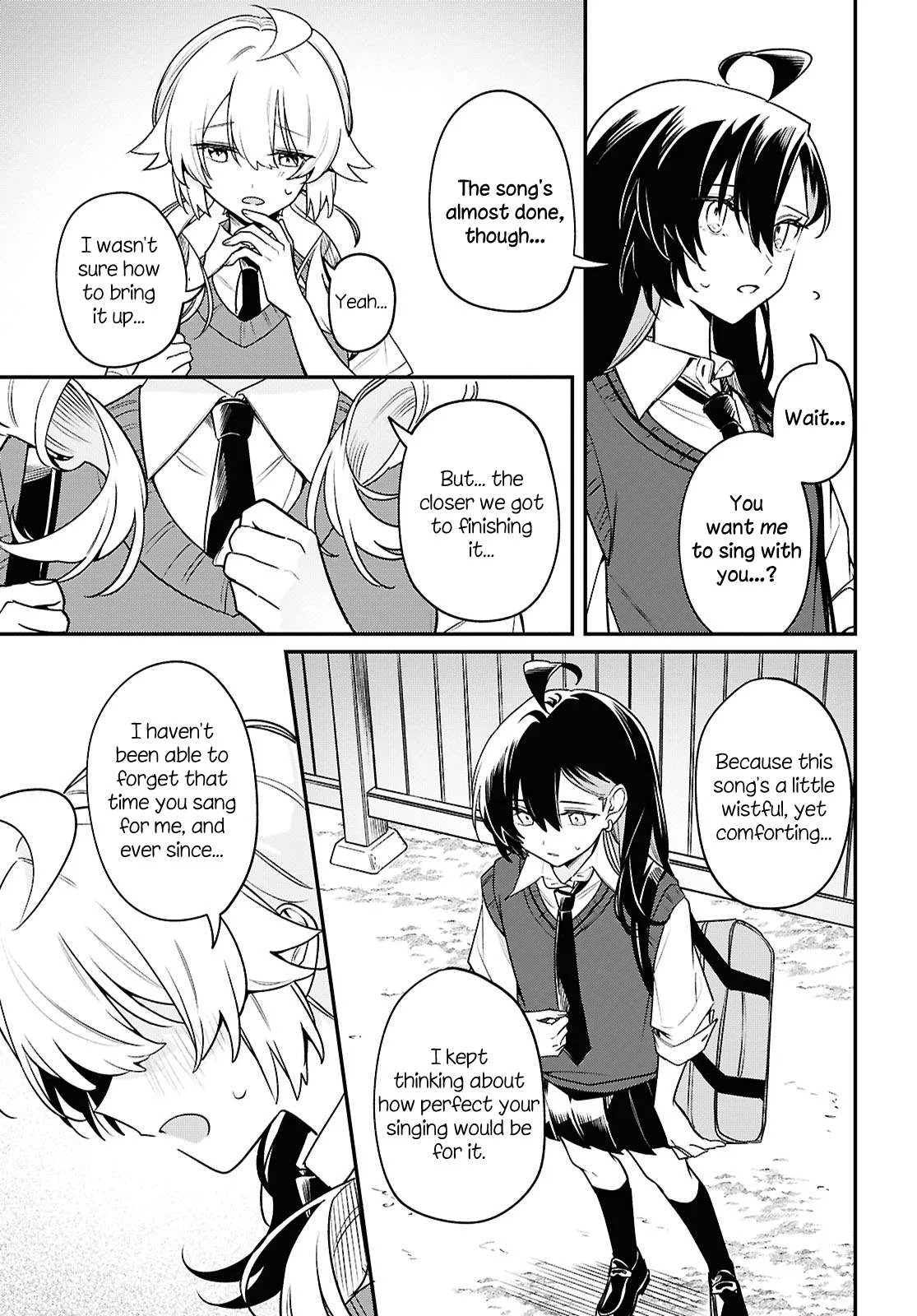 Kimi ga Hoeru Tame no Uta wo, Chapter 15 page 20