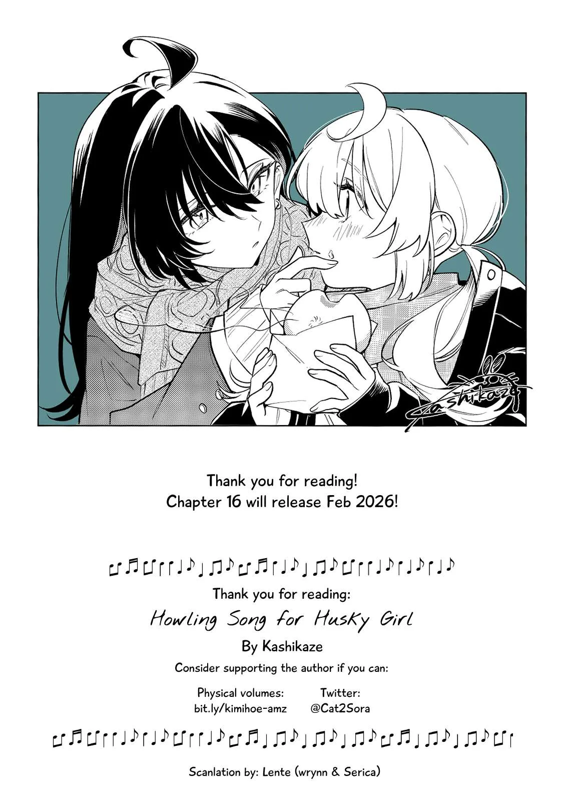 Kimi ga Hoeru Tame no Uta wo, Chapter 15 page 32
