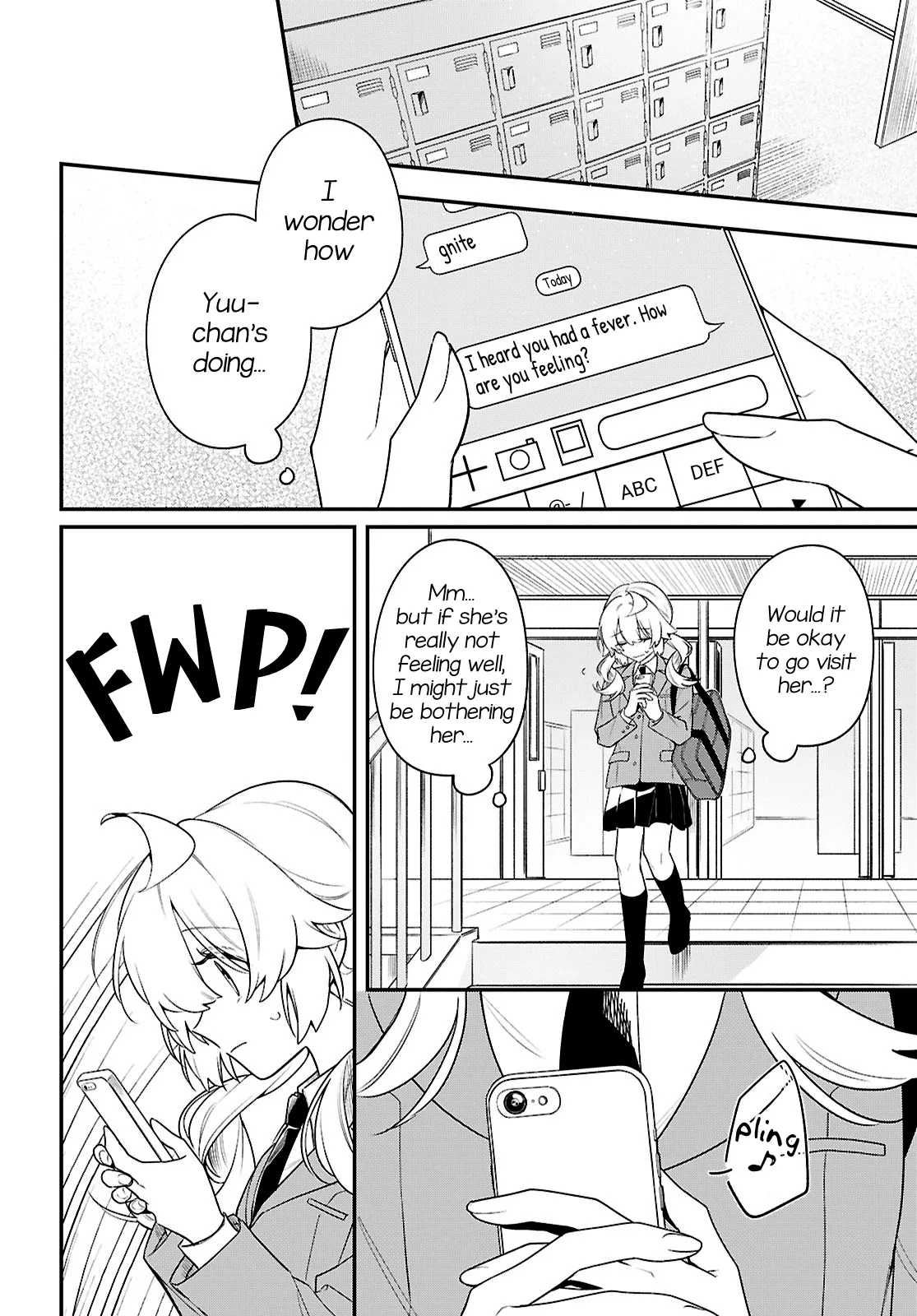 Kimi ga Hoeru Tame no Uta wo, Chapter 17 page 8