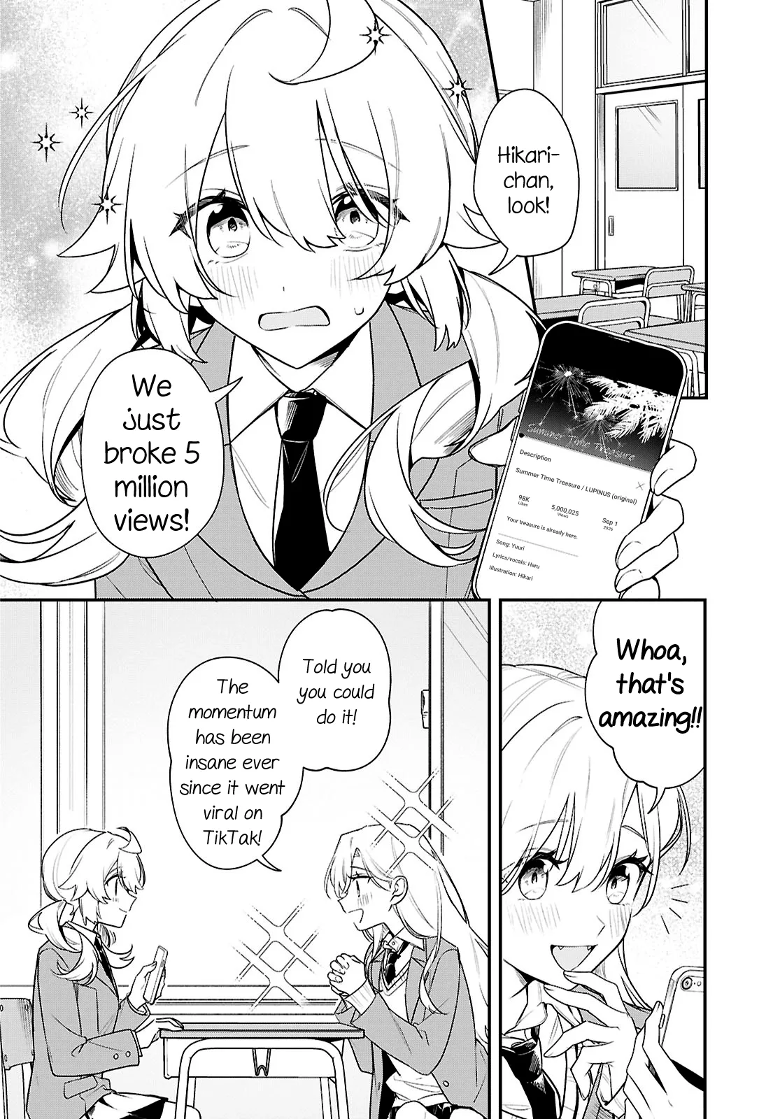 Kimi ga Hoeru Tame no Uta wo, Chapter 17 page 2