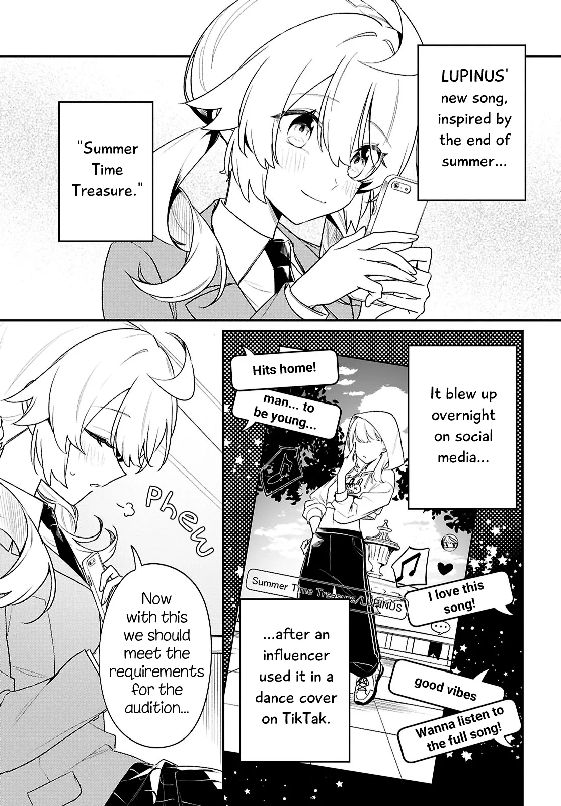 Kimi ga Hoeru Tame no Uta wo, Chapter 17 page 3