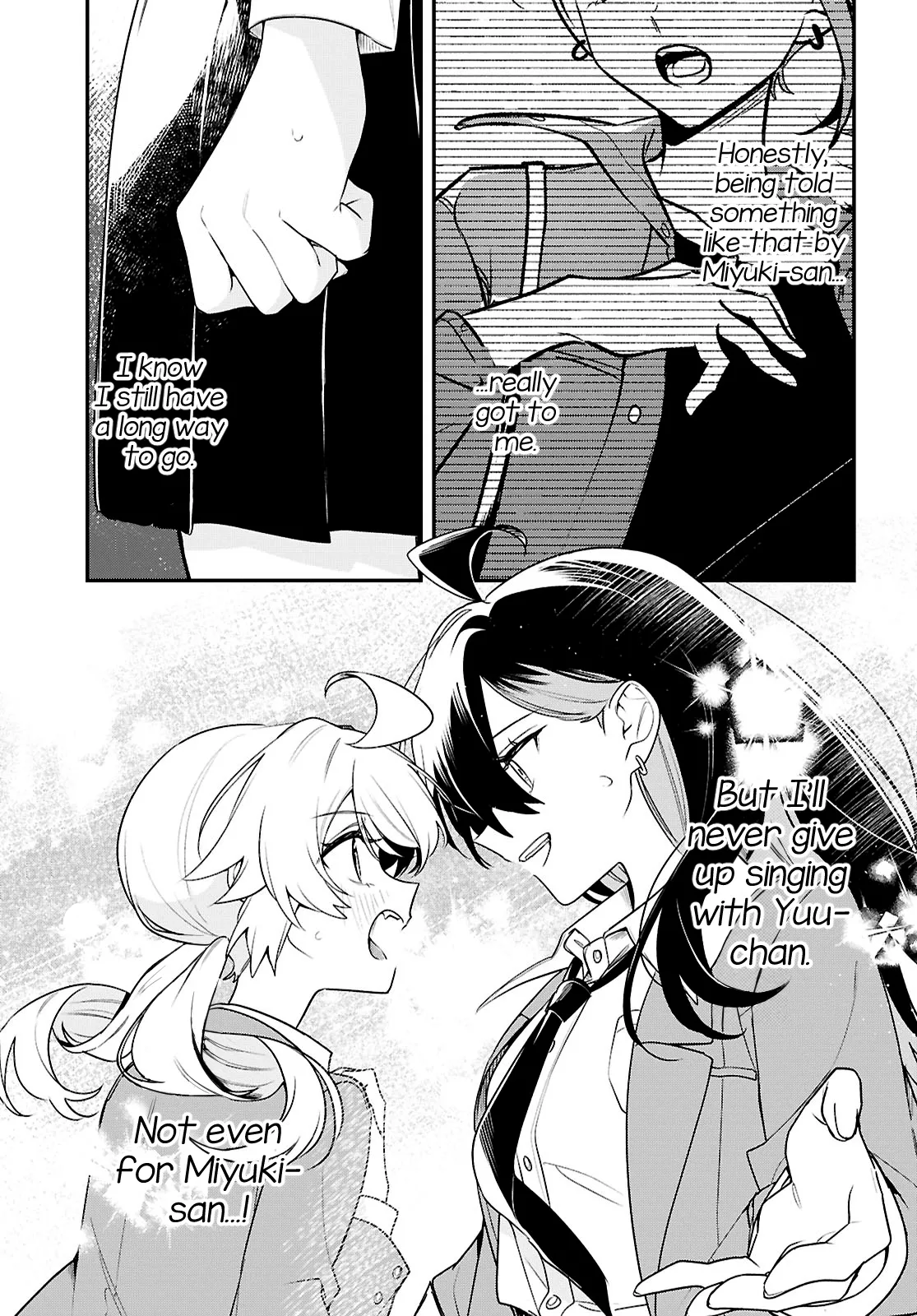 Kimi ga Hoeru Tame no Uta wo, Chapter 17 page 33