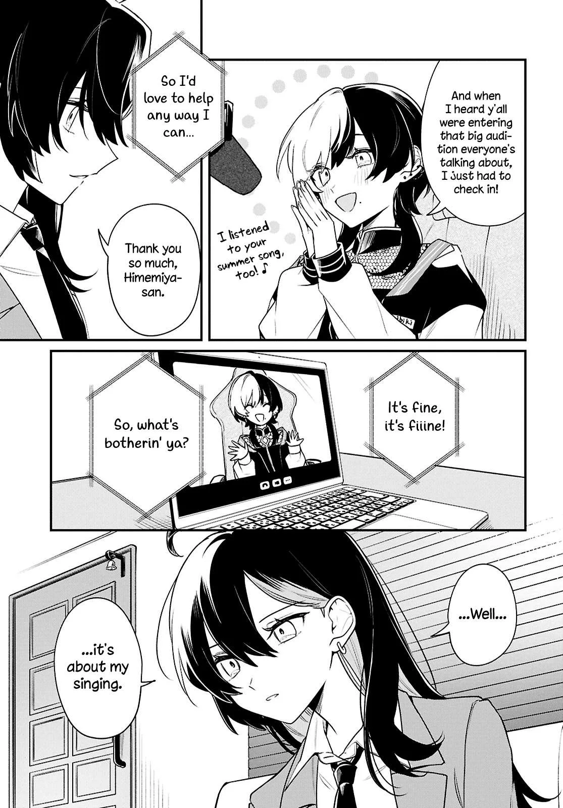 Kimi ga Hoeru Tame no Uta wo, Chapter 18 page 9