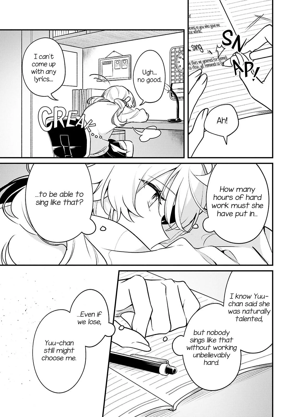 Kimi ga Hoeru Tame no Uta wo, Chapter 19 page 21