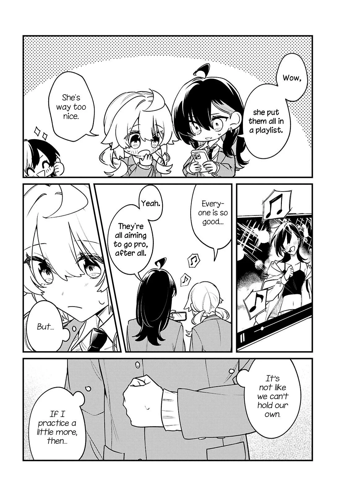 Kimi ga Hoeru Tame no Uta wo, Chapter 19 page 14