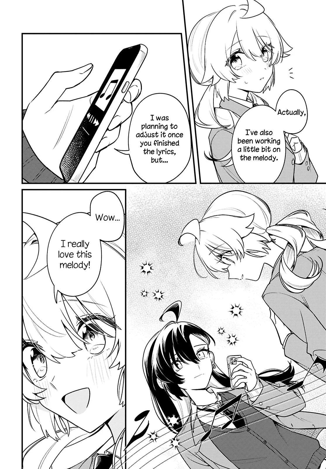Kimi ga Hoeru Tame no Uta wo, Chapter 19 page 12
