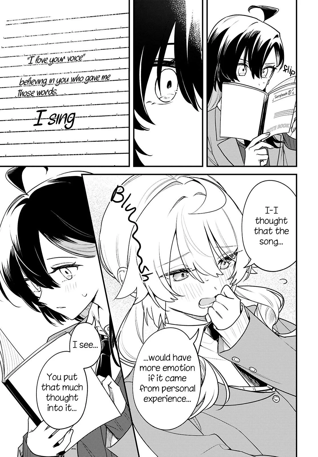 Kimi ga Hoeru Tame no Uta wo, Chapter 19 page 11