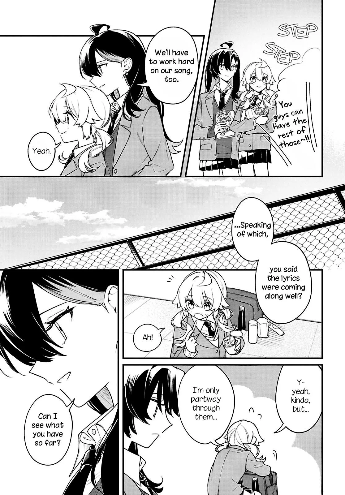 Kimi ga Hoeru Tame no Uta wo, Chapter 19 page 9