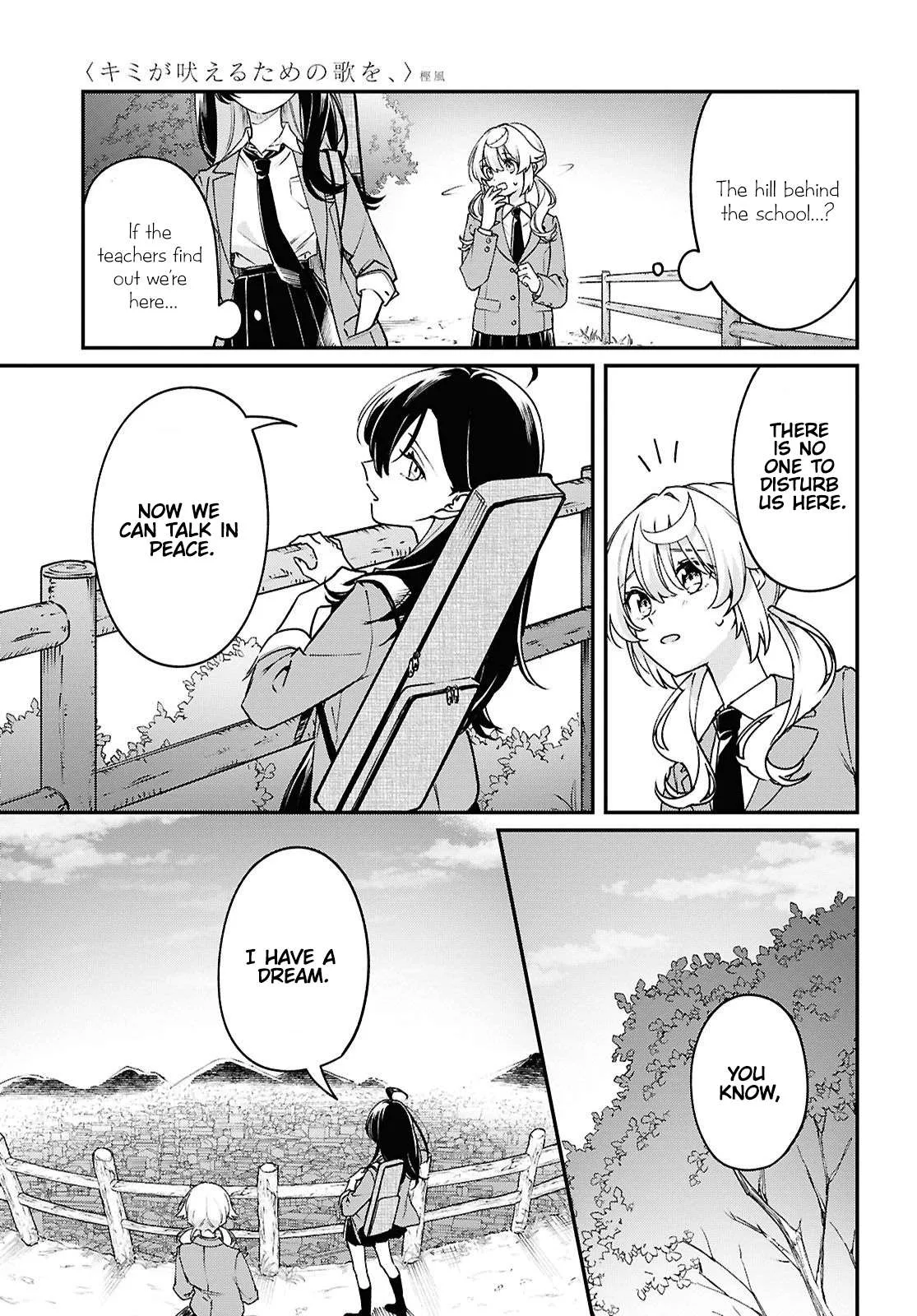 Kimi ga Hoeru Tame no Uta wo, Chapter 2 page 29