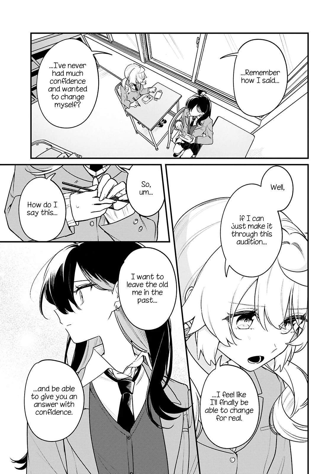 Kimi ga Hoeru Tame no Uta wo, Chapter 20 page 9