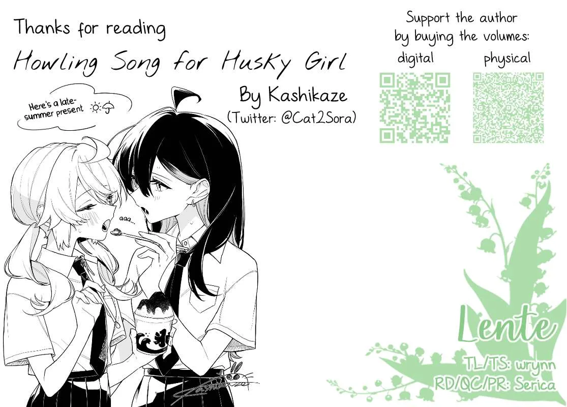 Kimi ga Hoeru Tame no Uta wo, Chapter 21 page 35
