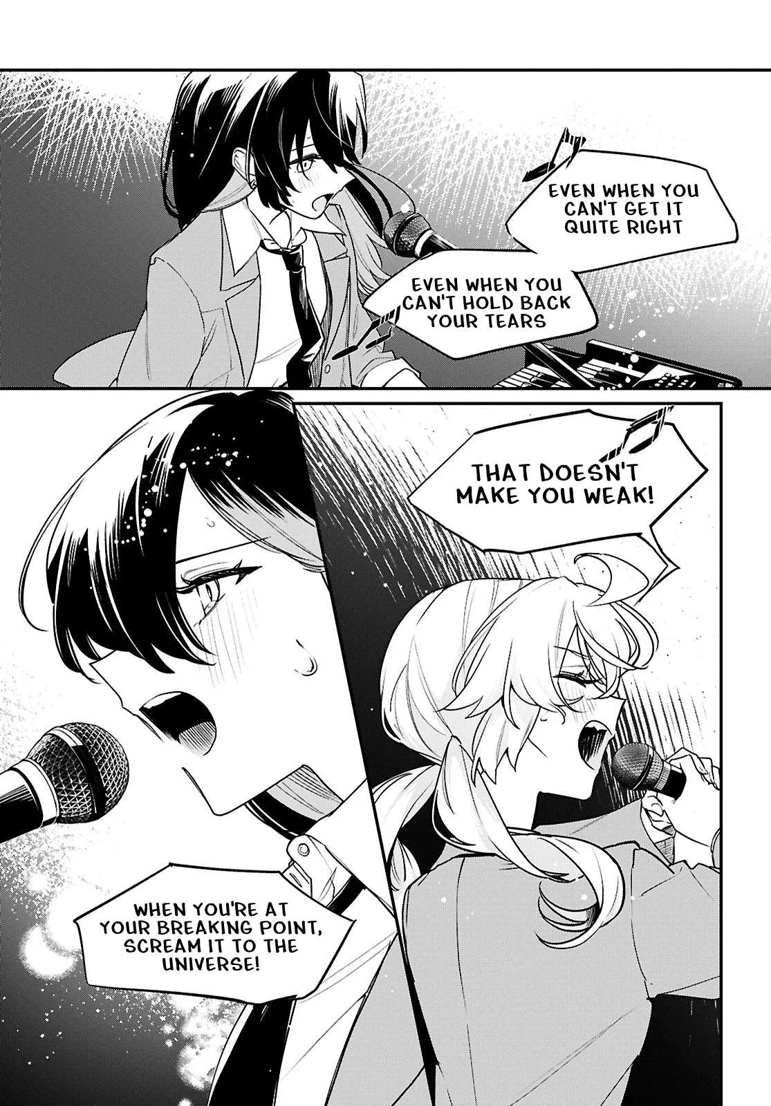 Kimi ga Hoeru Tame no Uta wo, Chapter 22 page 28