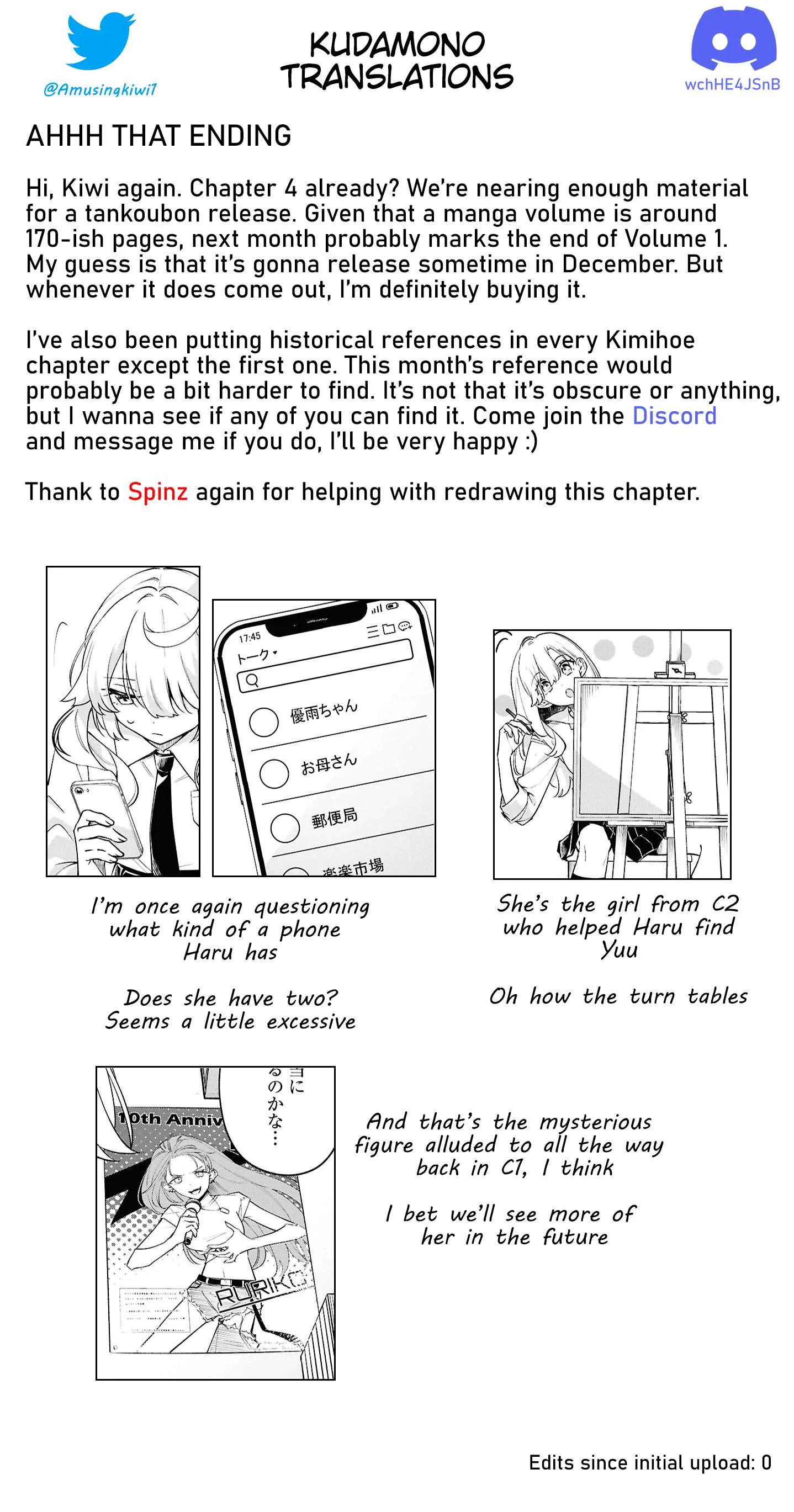 Kimi ga Hoeru Tame no Uta wo, Chapter 4 page 29