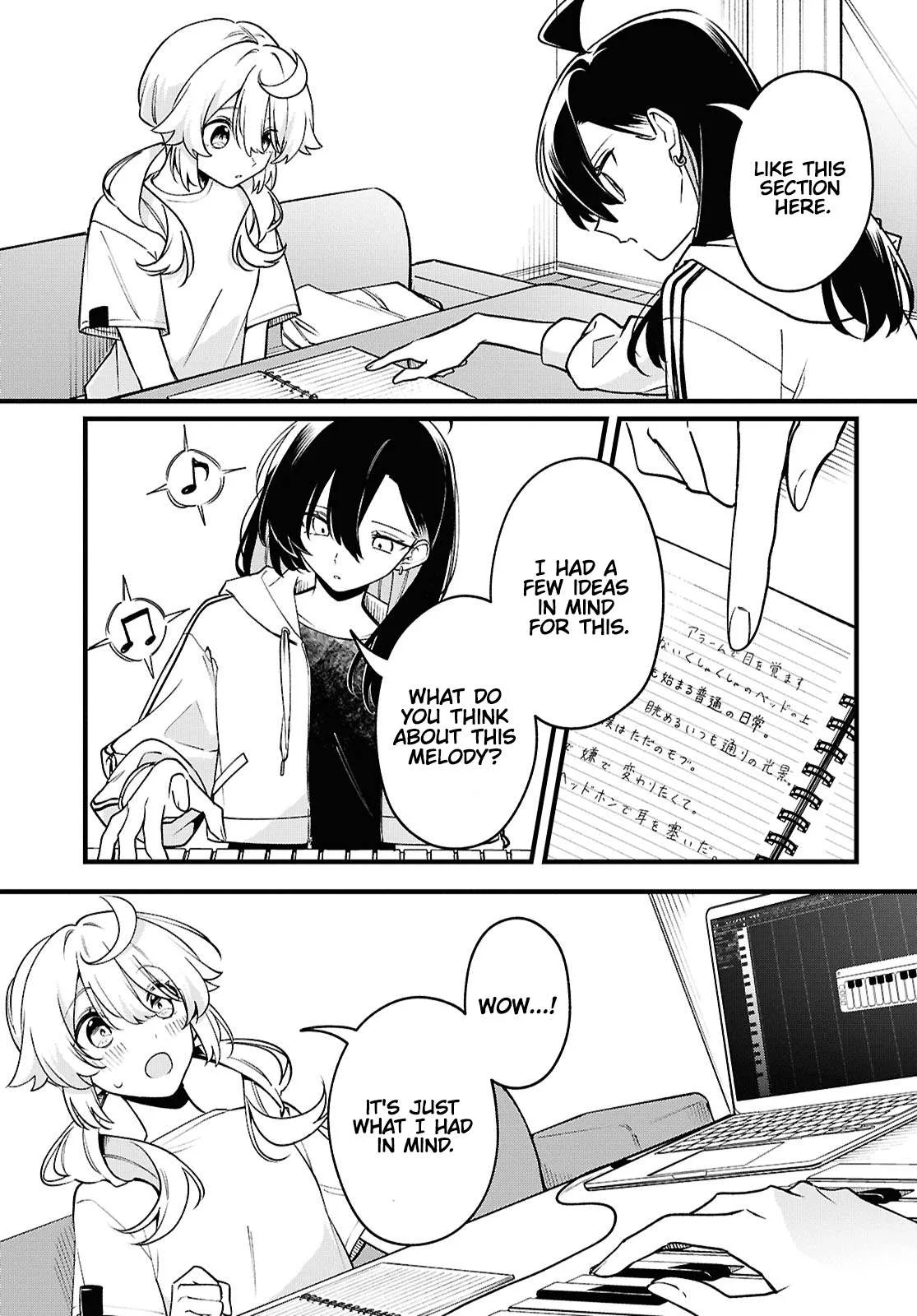 Kimi ga Hoeru Tame no Uta wo, Chapter 5 page 8