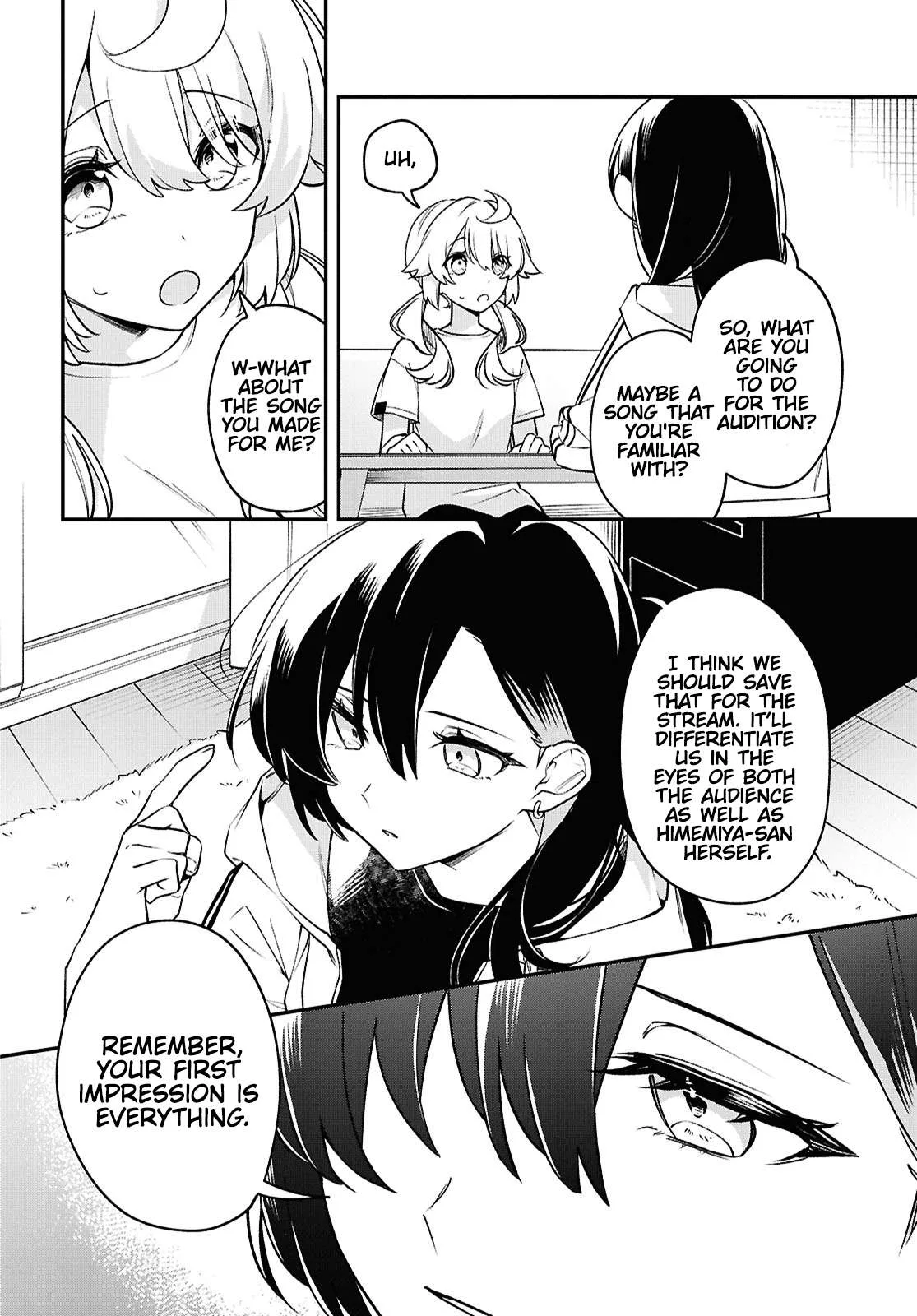 Kimi ga Hoeru Tame no Uta wo, Chapter 6 page 12