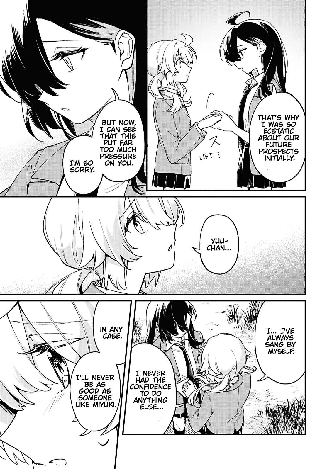 Kimi ga Hoeru Tame no Uta wo, Chapter 7 page 27