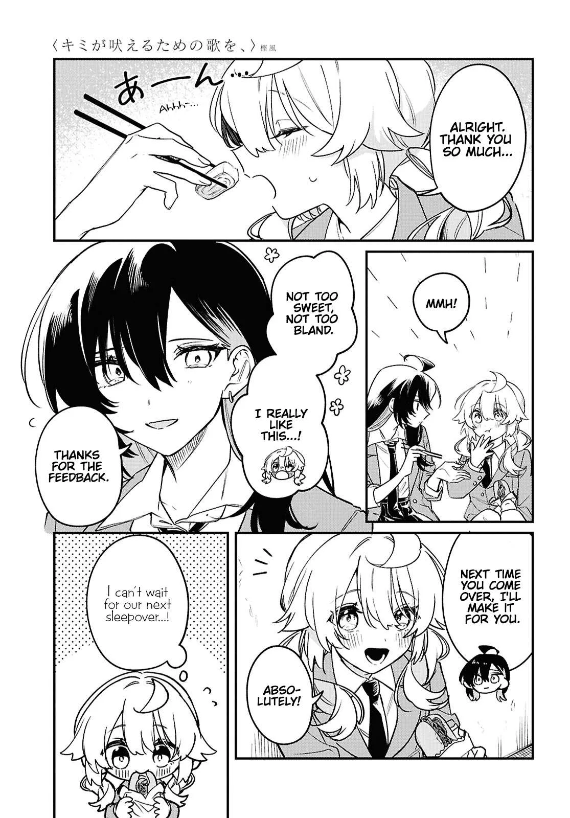 Kimi ga Hoeru Tame no Uta wo, Chapter 8 page 7