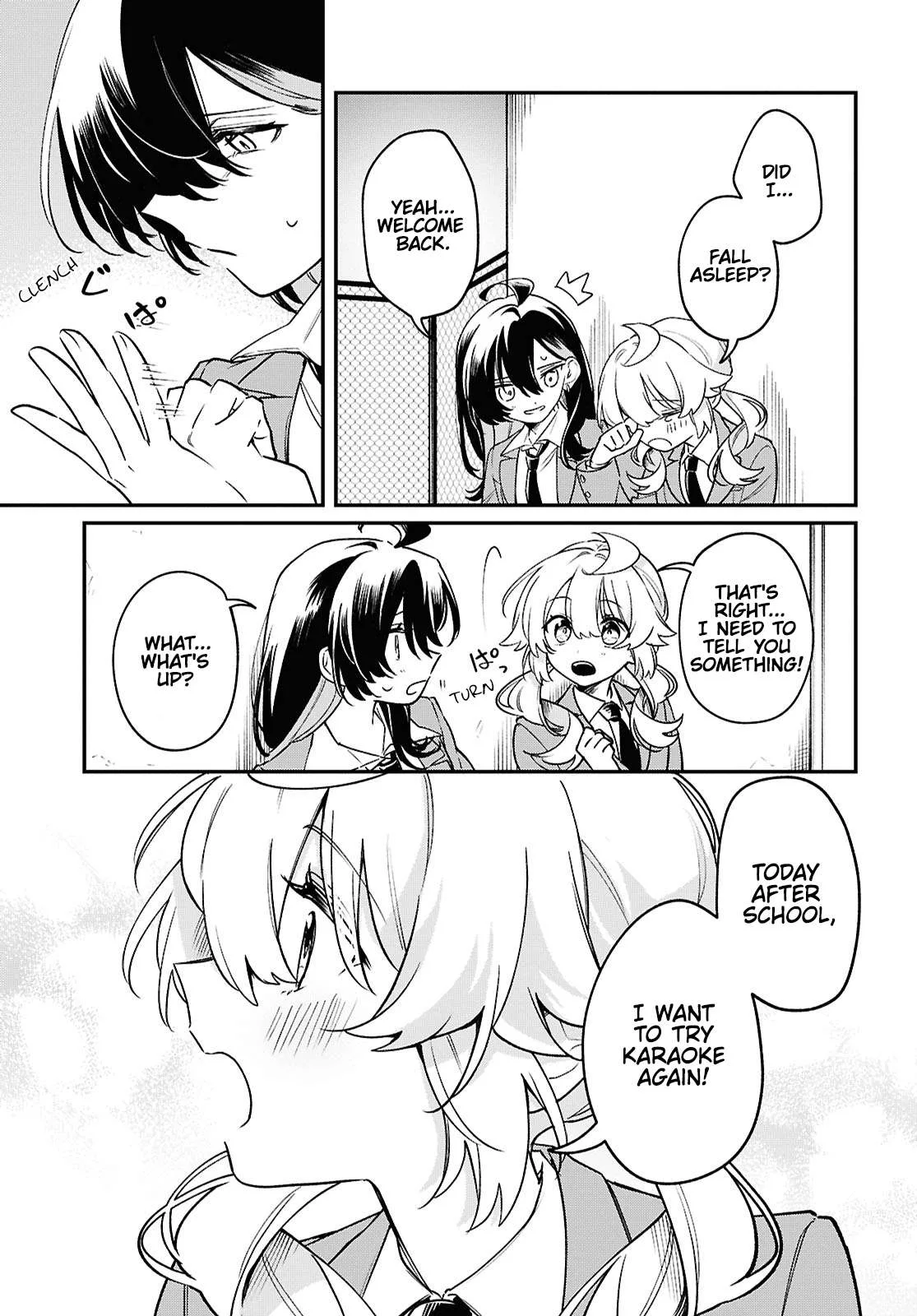 Kimi ga Hoeru Tame no Uta wo, Chapter 8 page 17