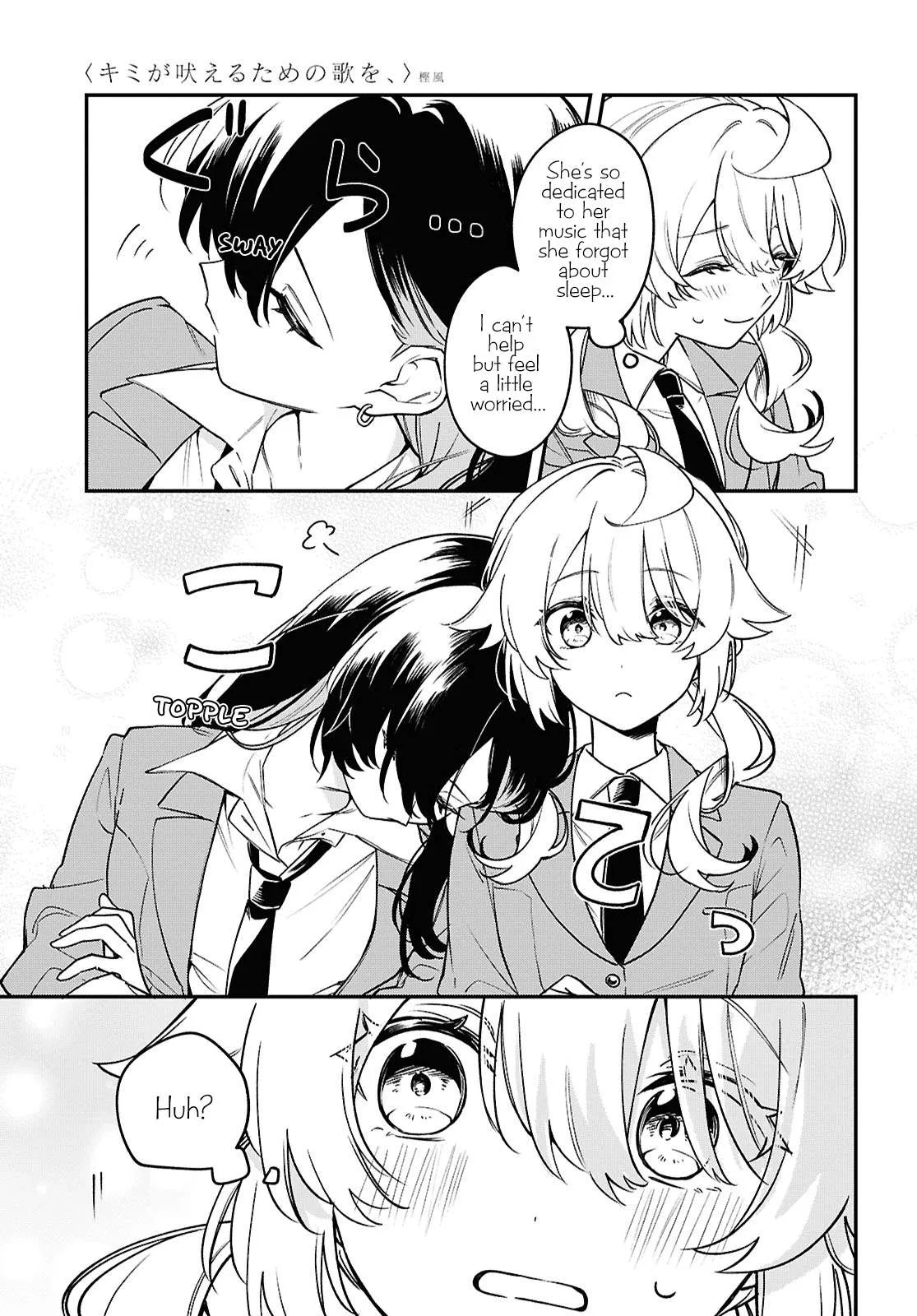 Kimi ga Hoeru Tame no Uta wo, Chapter 8 page 9